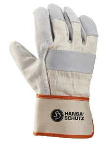 Split leather gloves